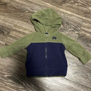 Carter's Olive and Navy Kids Hoodie